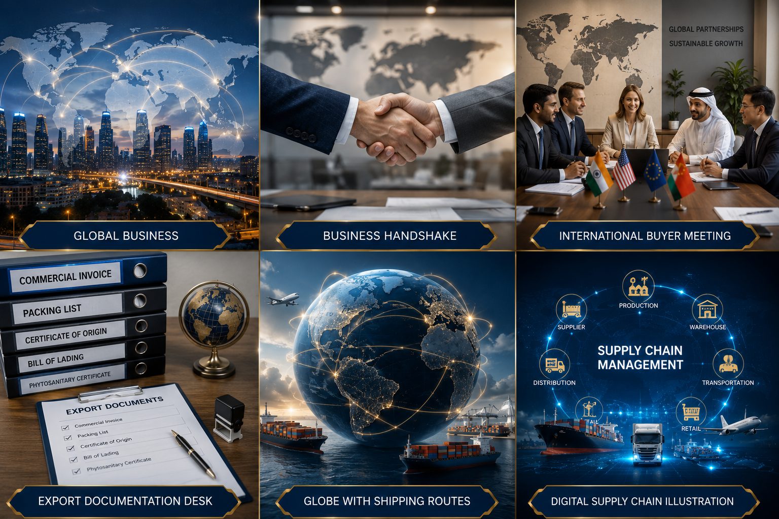 Global export operations of Prime Global Exports