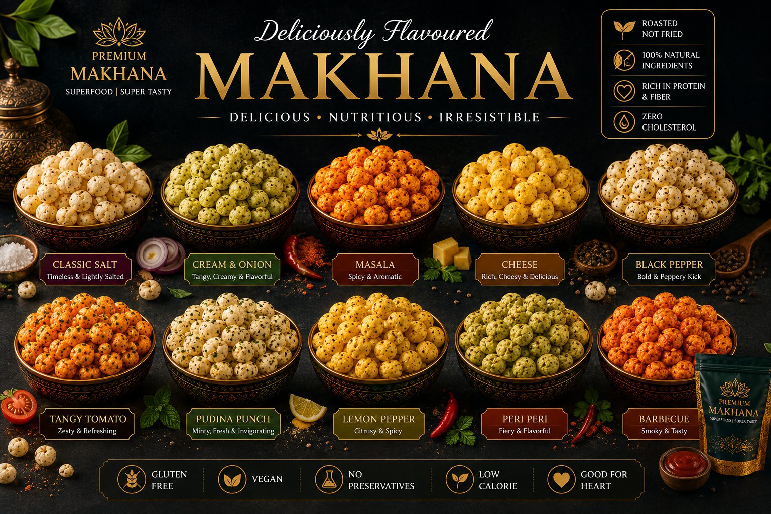 Raw vs Roasted Makhana: What's the Difference?