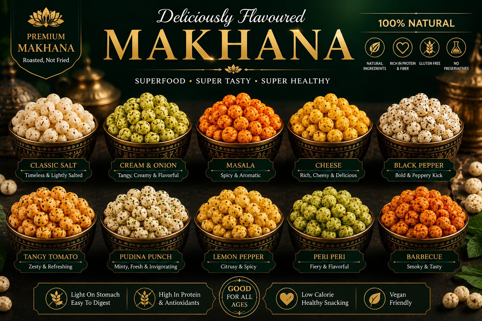 Premium Makhana (Fox Nuts)