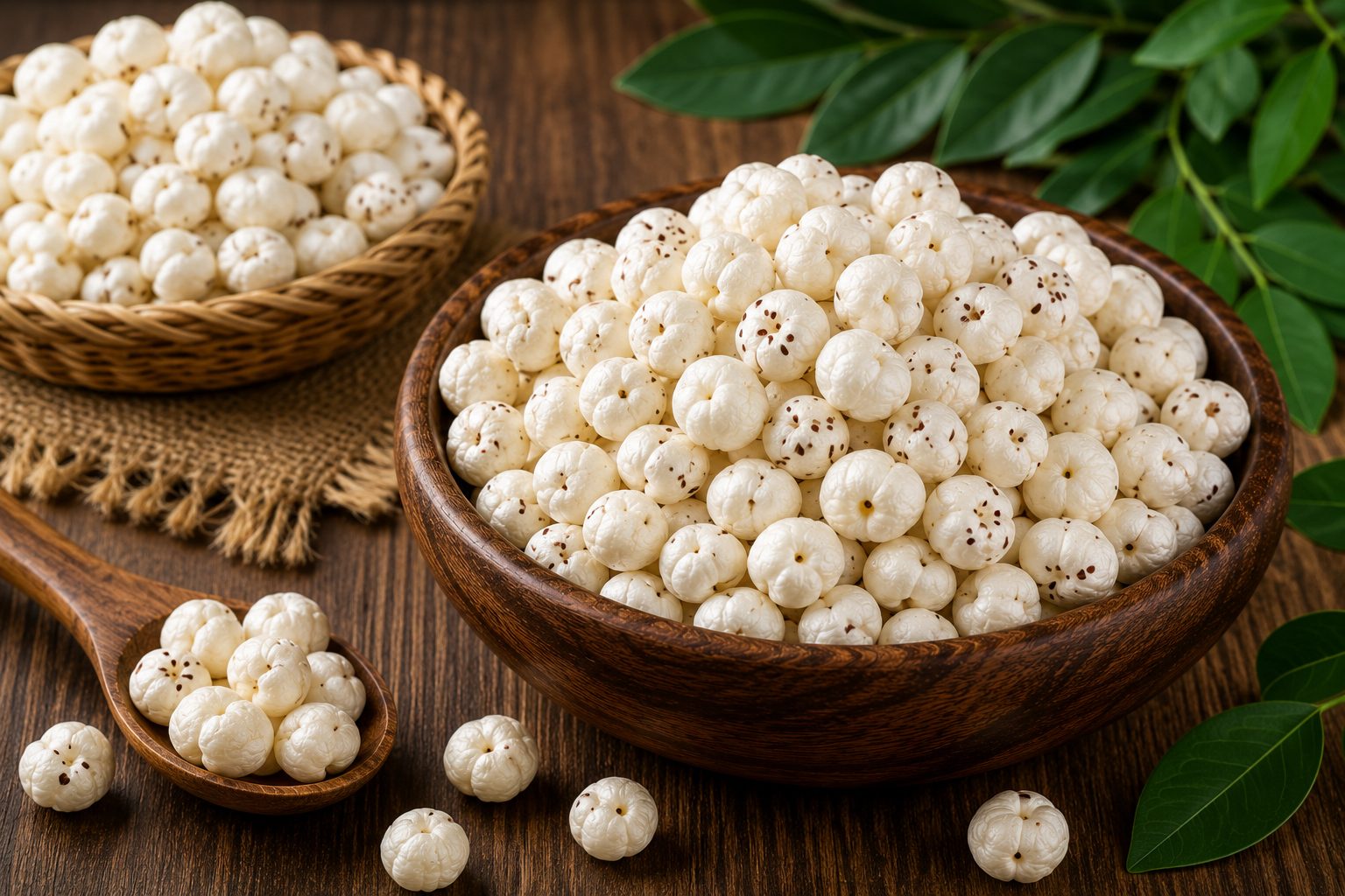Makhana Premium (Nueces de Loto)